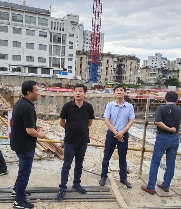 區(qū)委副書(shū)記、區(qū)長(zhǎng)楊林調(diào)研重點(diǎn)項(xiàng)目